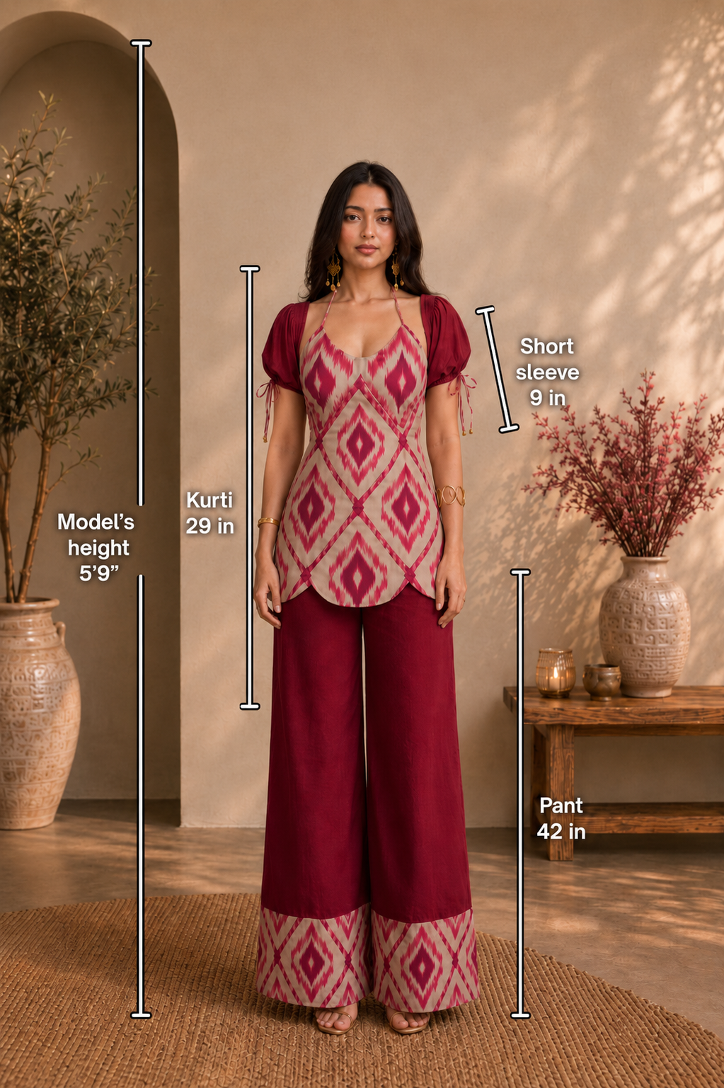 Gulnaar Kurti Set