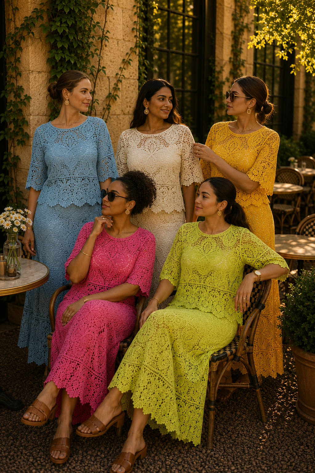 Limoncello Lace Set