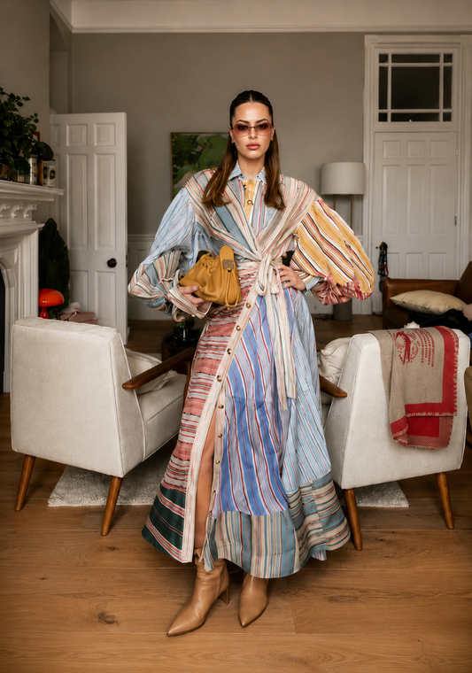 Luxe Drift Wrap Maxi