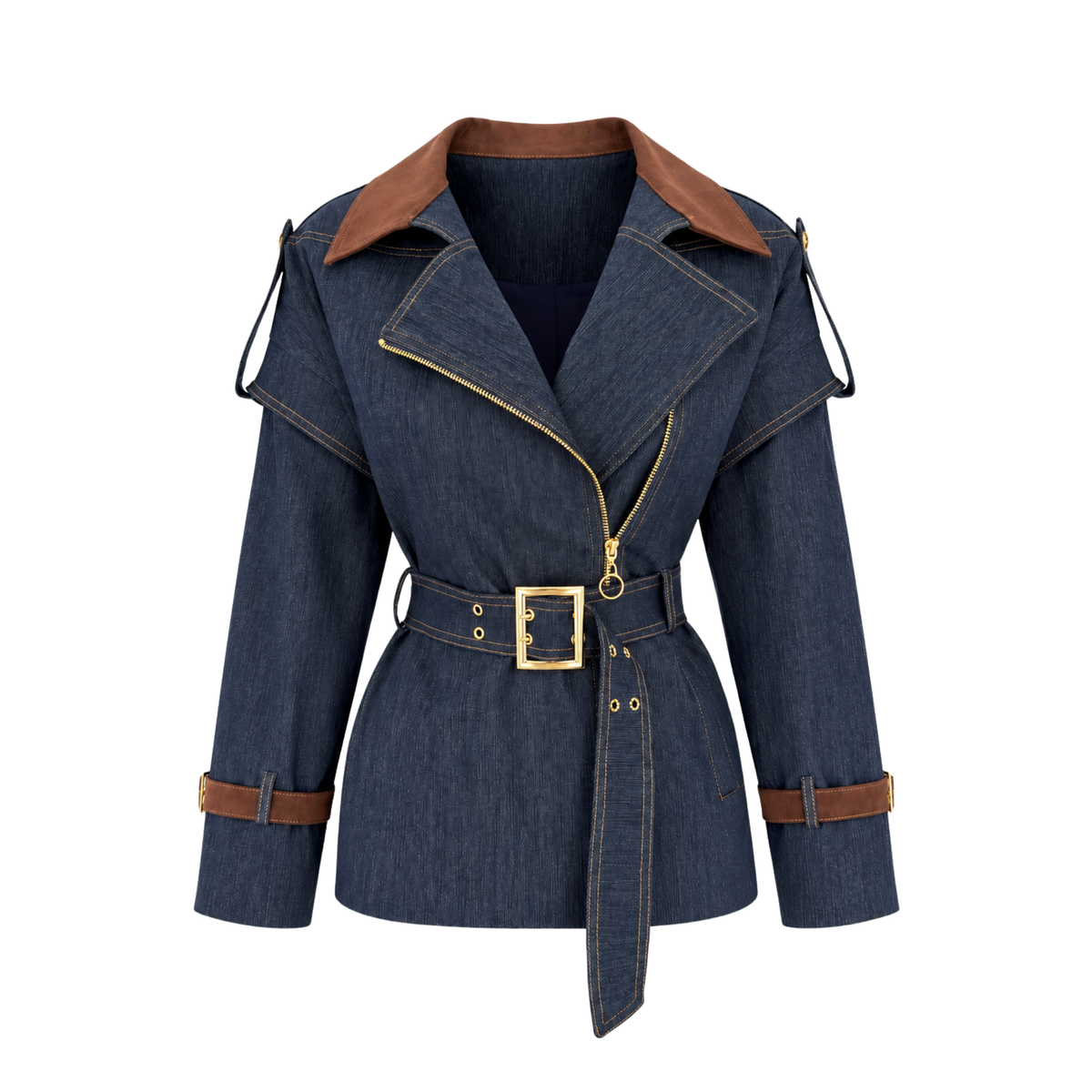 The Rivet Noir Denim Set