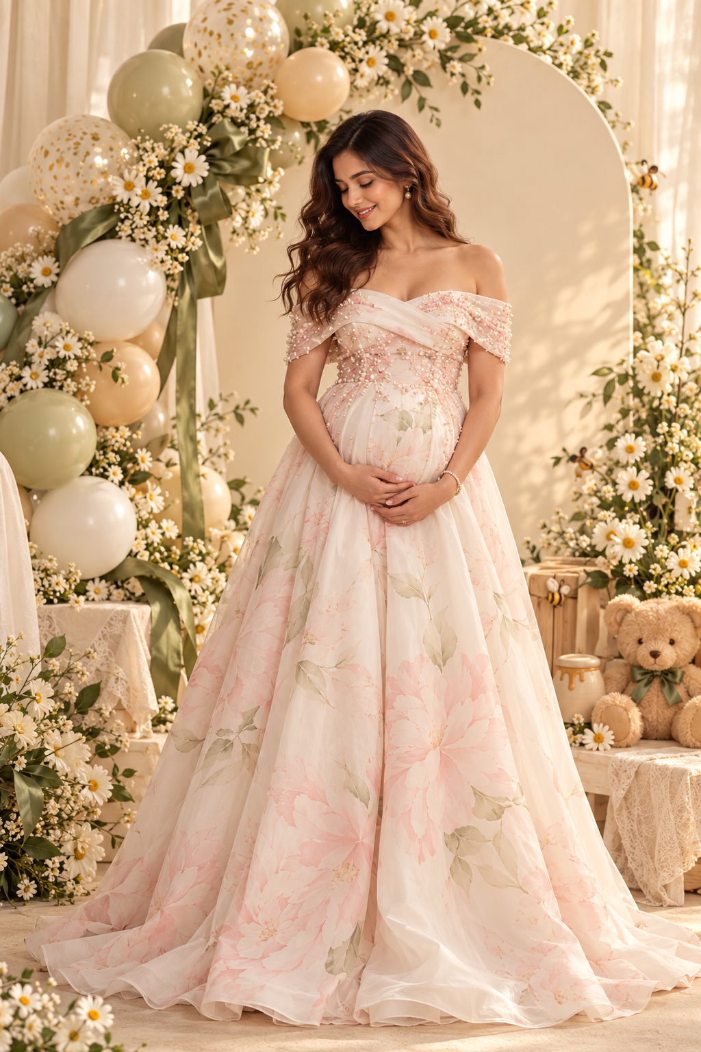 Redefined Peony Ball Gown