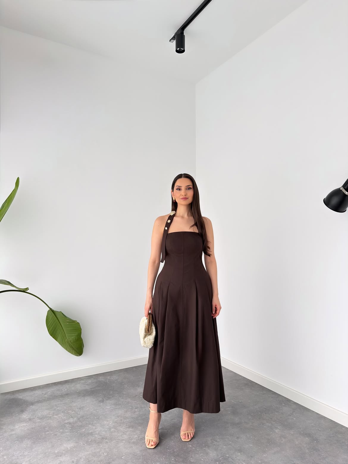 Mocha Muse Dress