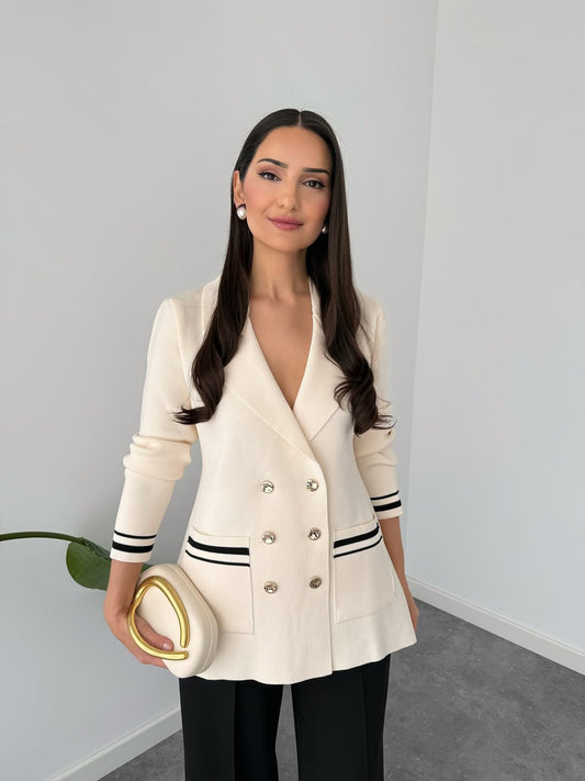 Riviera Buttoned Blazer