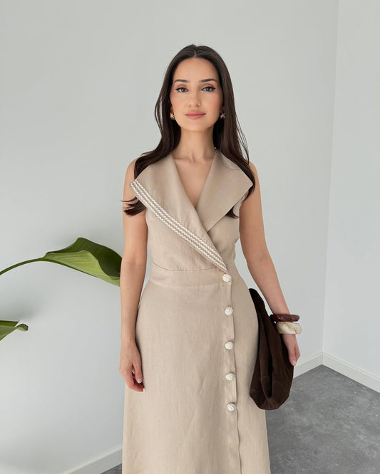 Vintage Whisper Wrap Dress