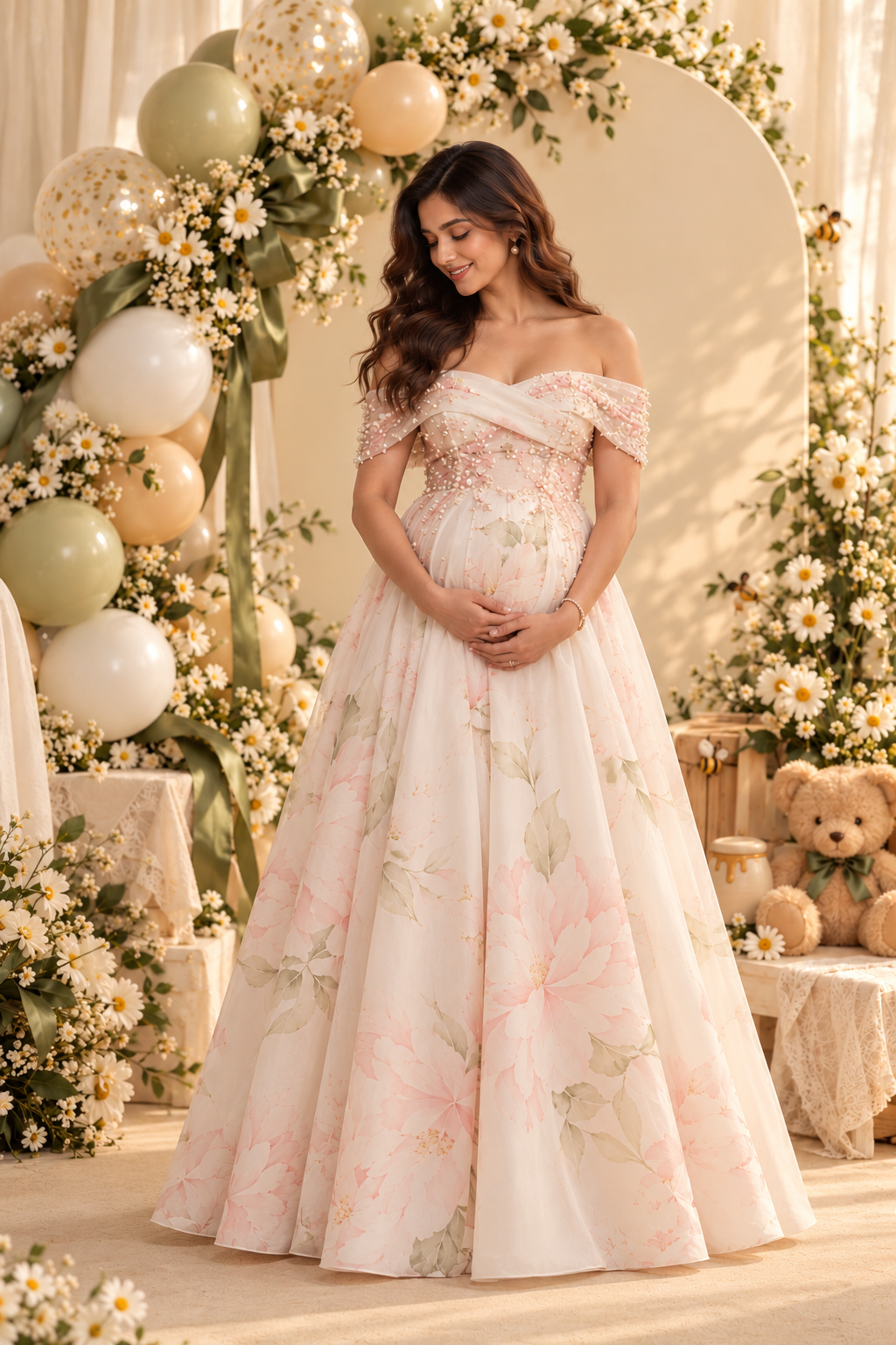 Redefined Peony Ball Gown