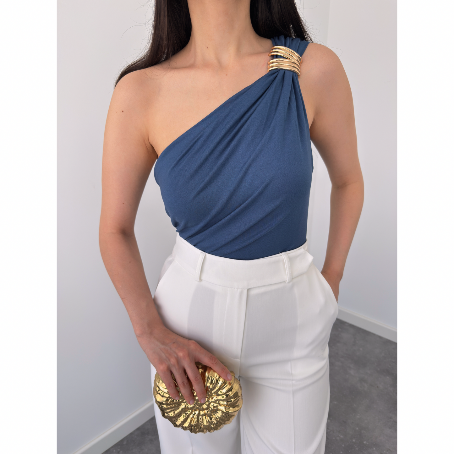 Celestial Curve Ring Top
