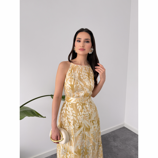 Daisy Daze Halterneck Dress
