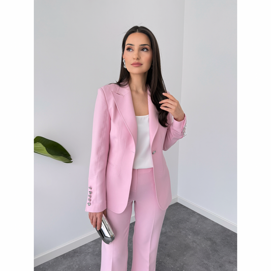Blush Power Suit Set