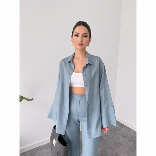 Soft Slate Co-Ord Set