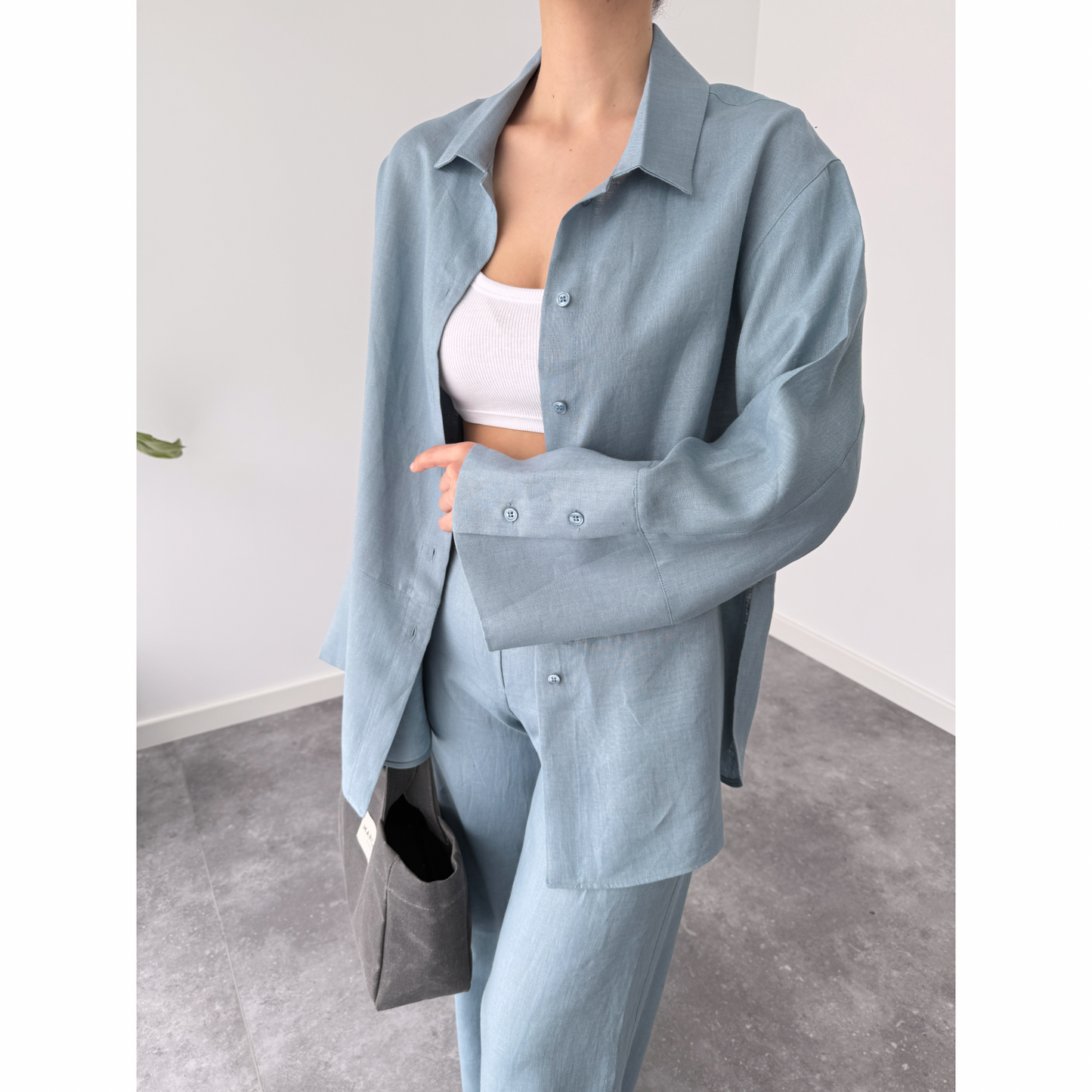 Soft Slate Co-Ord Set