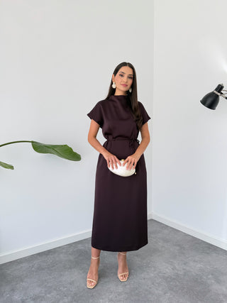 Elara Belted Dress
