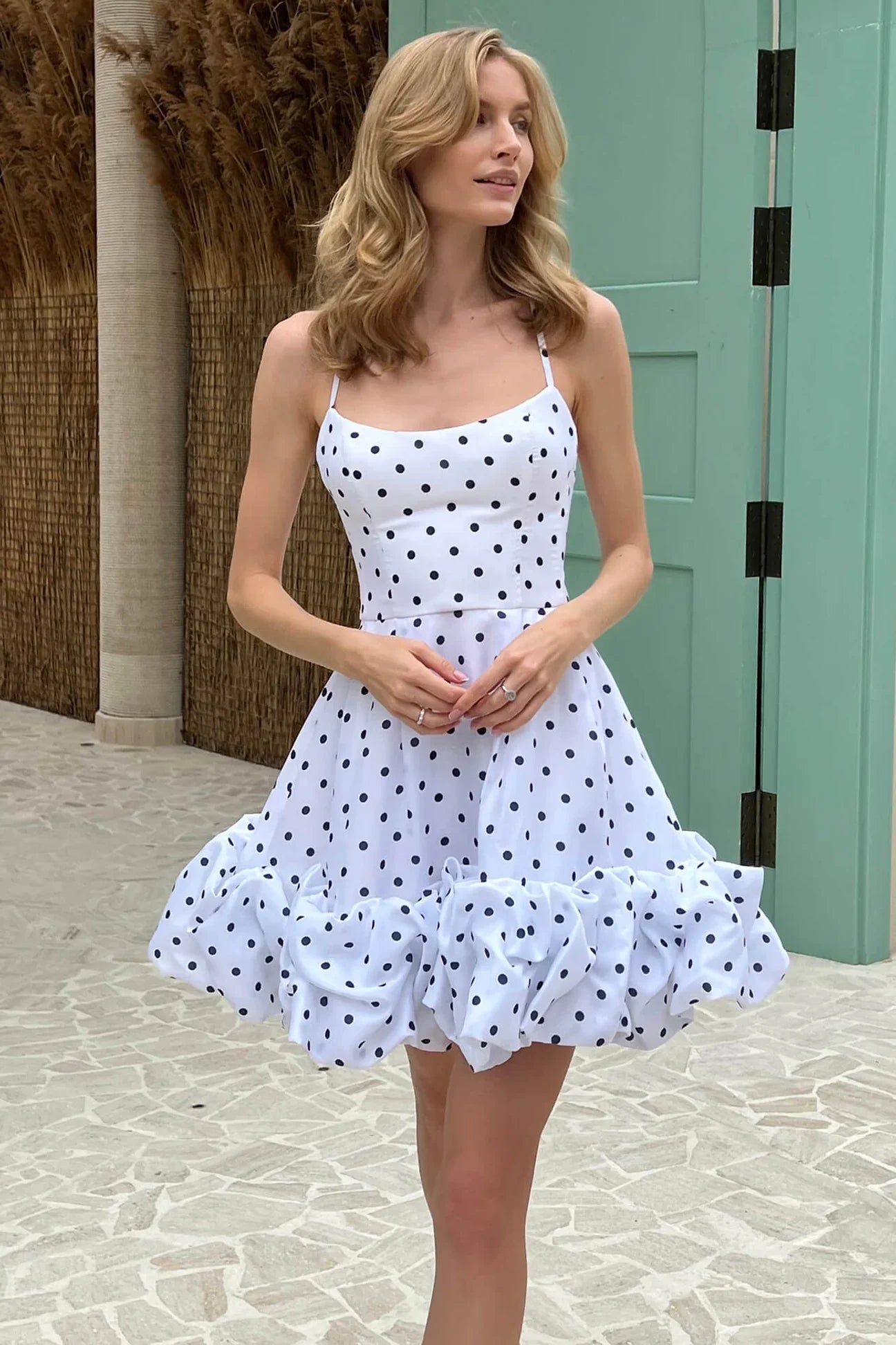 Playful Polka Elegance