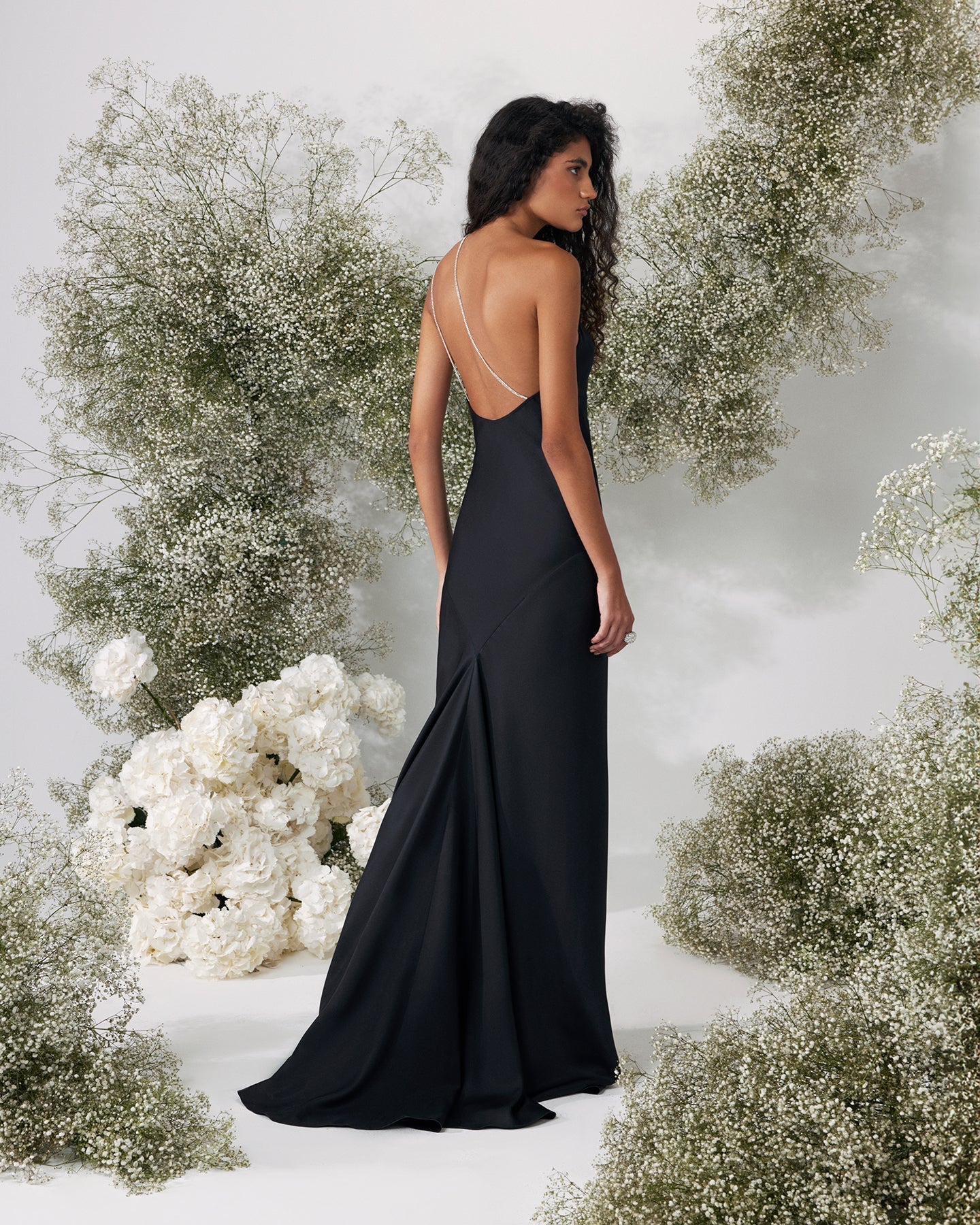 Midnight Iris Dress