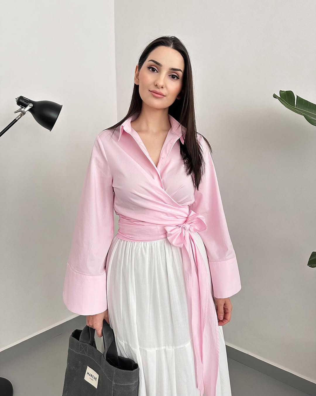 Velora Wrap Tie Shirt