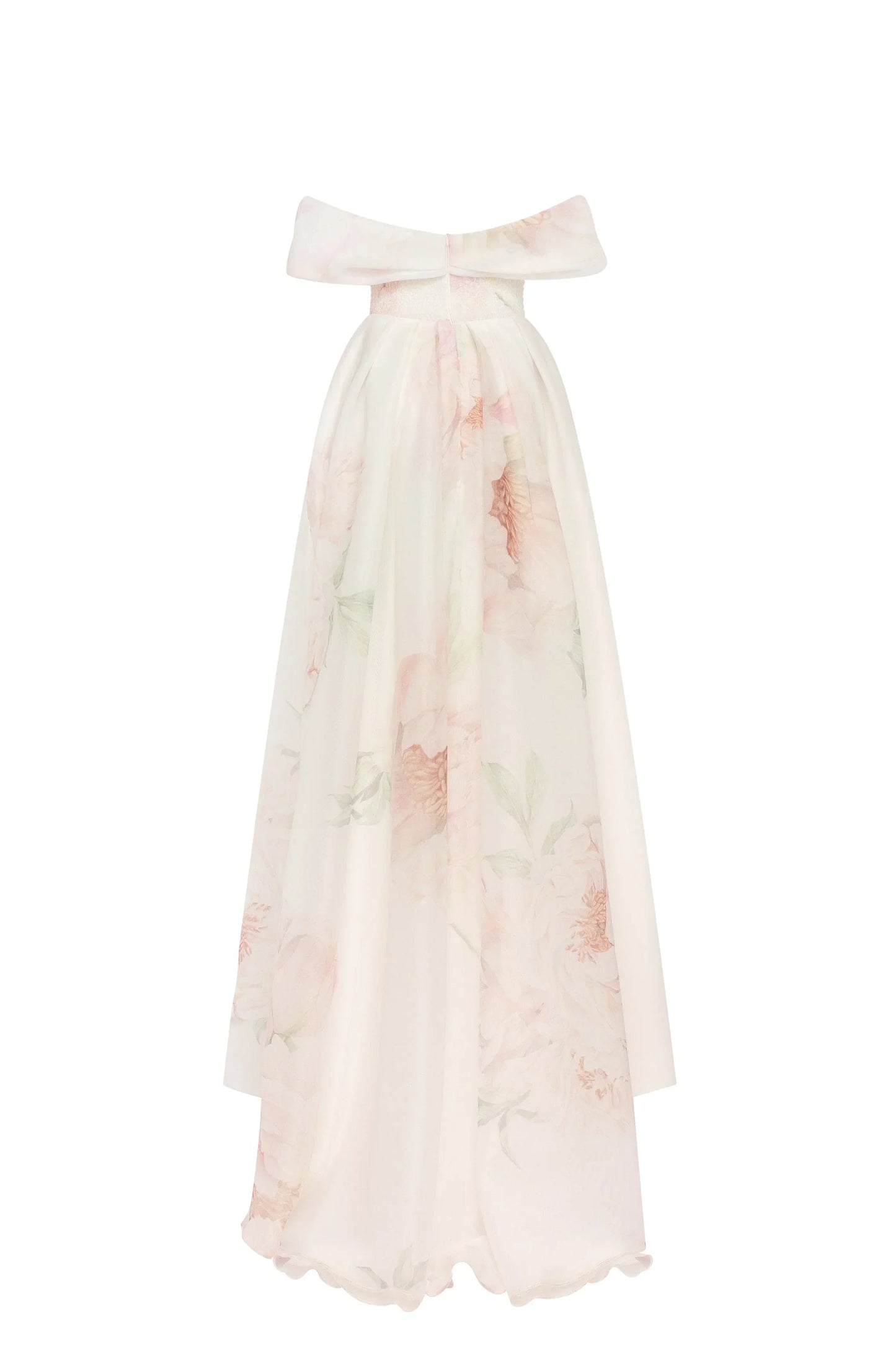 Refined Peony Off Shoulder Maxi Dress
