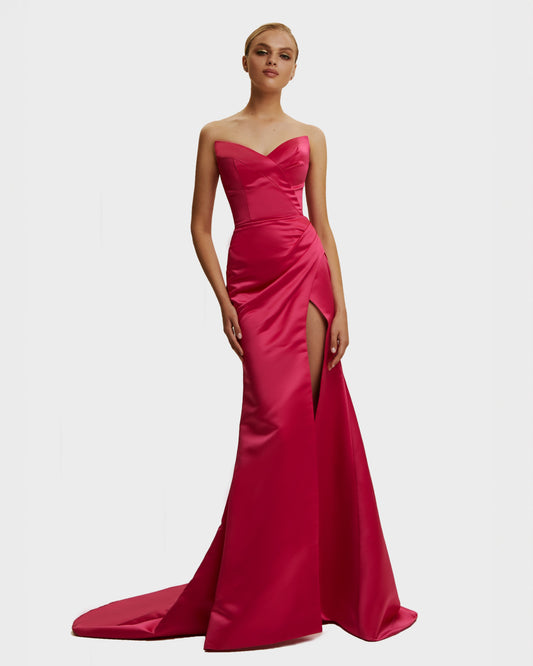 Bianca Fuchsia Gown
