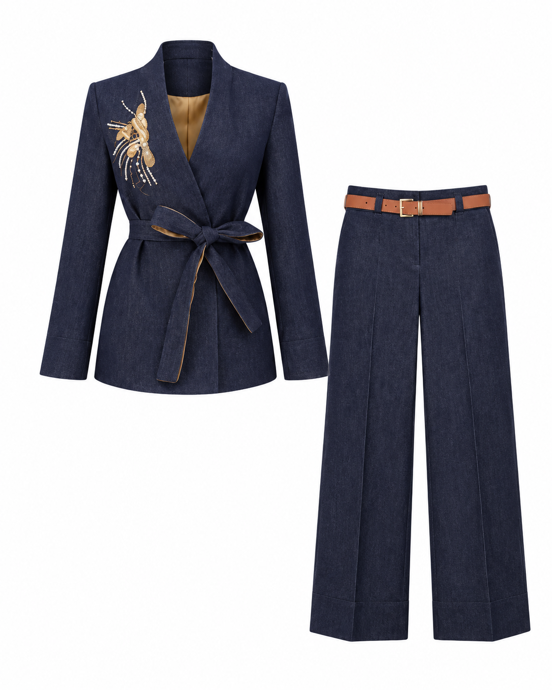 Denim Élégance Set