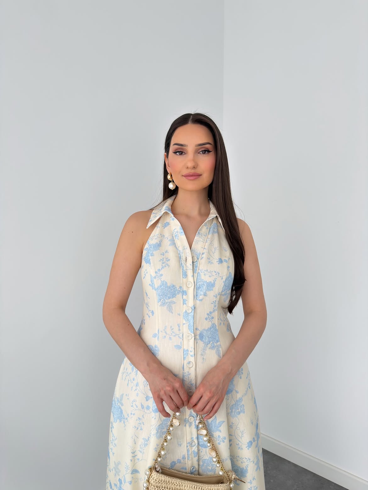 Bluebell Meadow Midi Dress