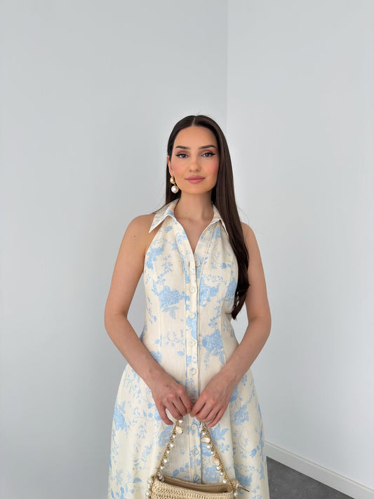 Bluebell Meadow Midi Dress