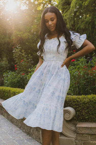 Valencia Smocked Dress