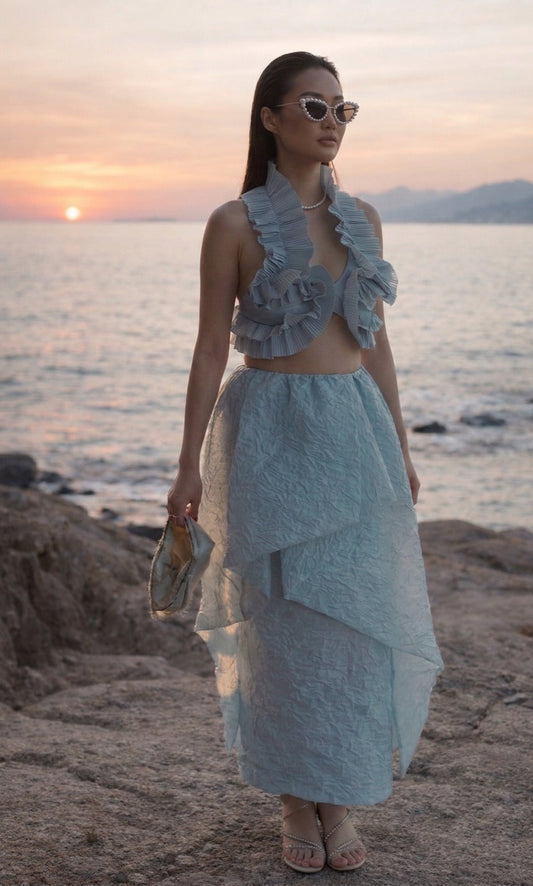 Ocean Whisper Co-Ord Set