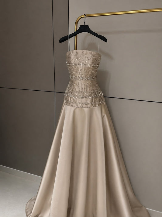 Champagne Radiance Gown