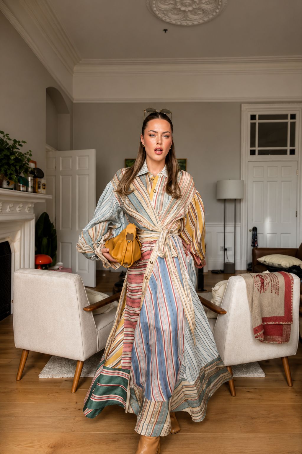 Luxe Drift Wrap Maxi
