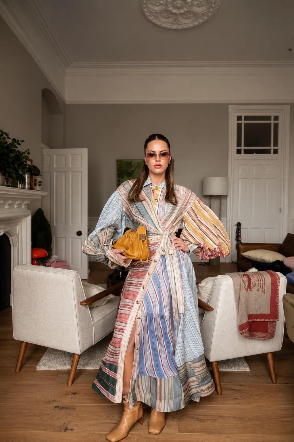 Luxe Drift Wrap Maxi