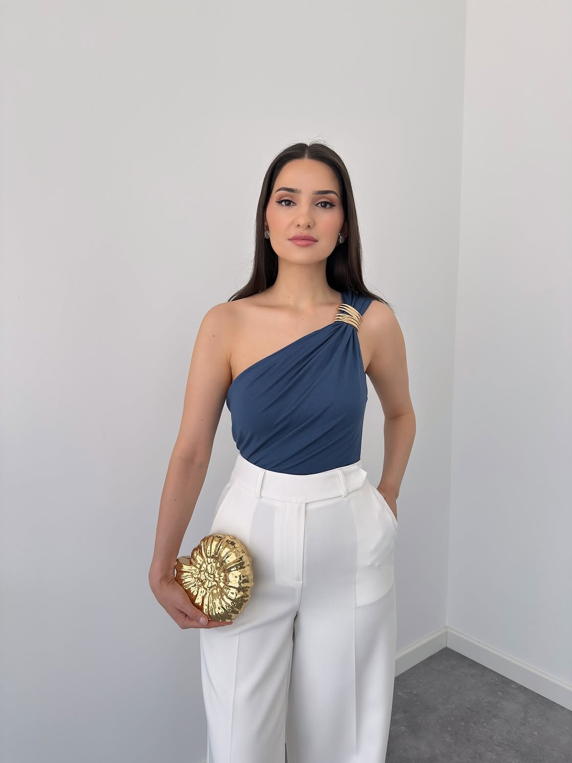 Celestial Curve Ring Top