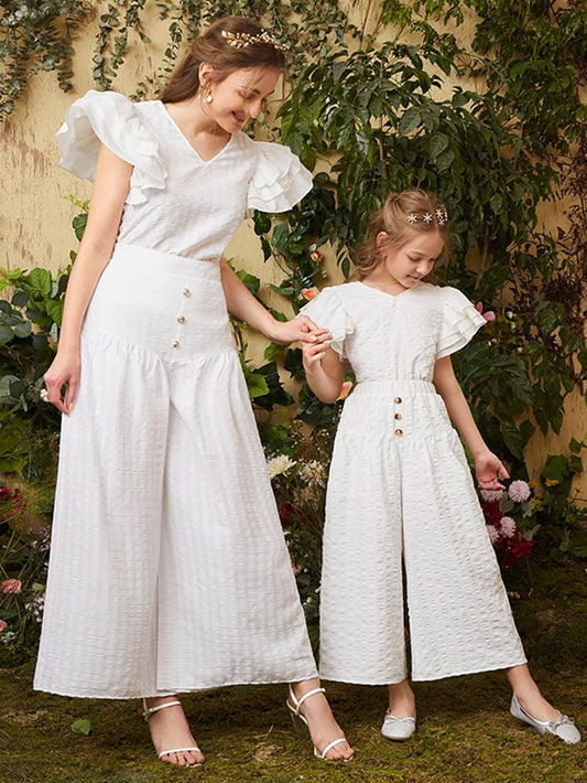 Forever Bond Ruffle Jumpsuit