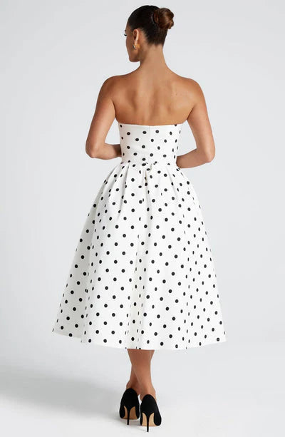 Polka Edith Midi Dress
