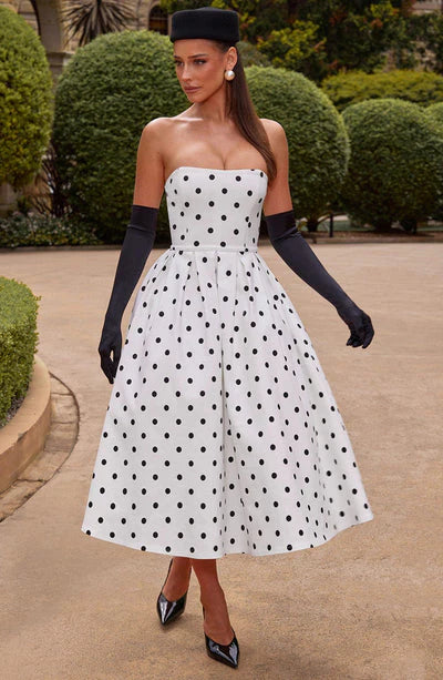 Polka Edith Midi Dress