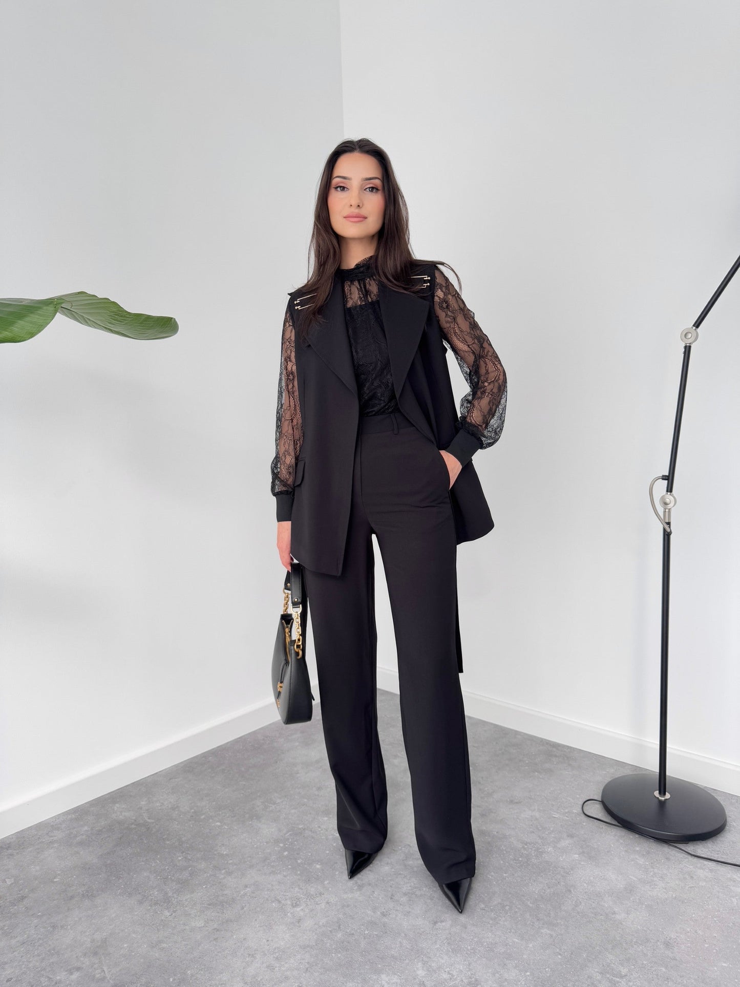 Milena Belted Utility Set