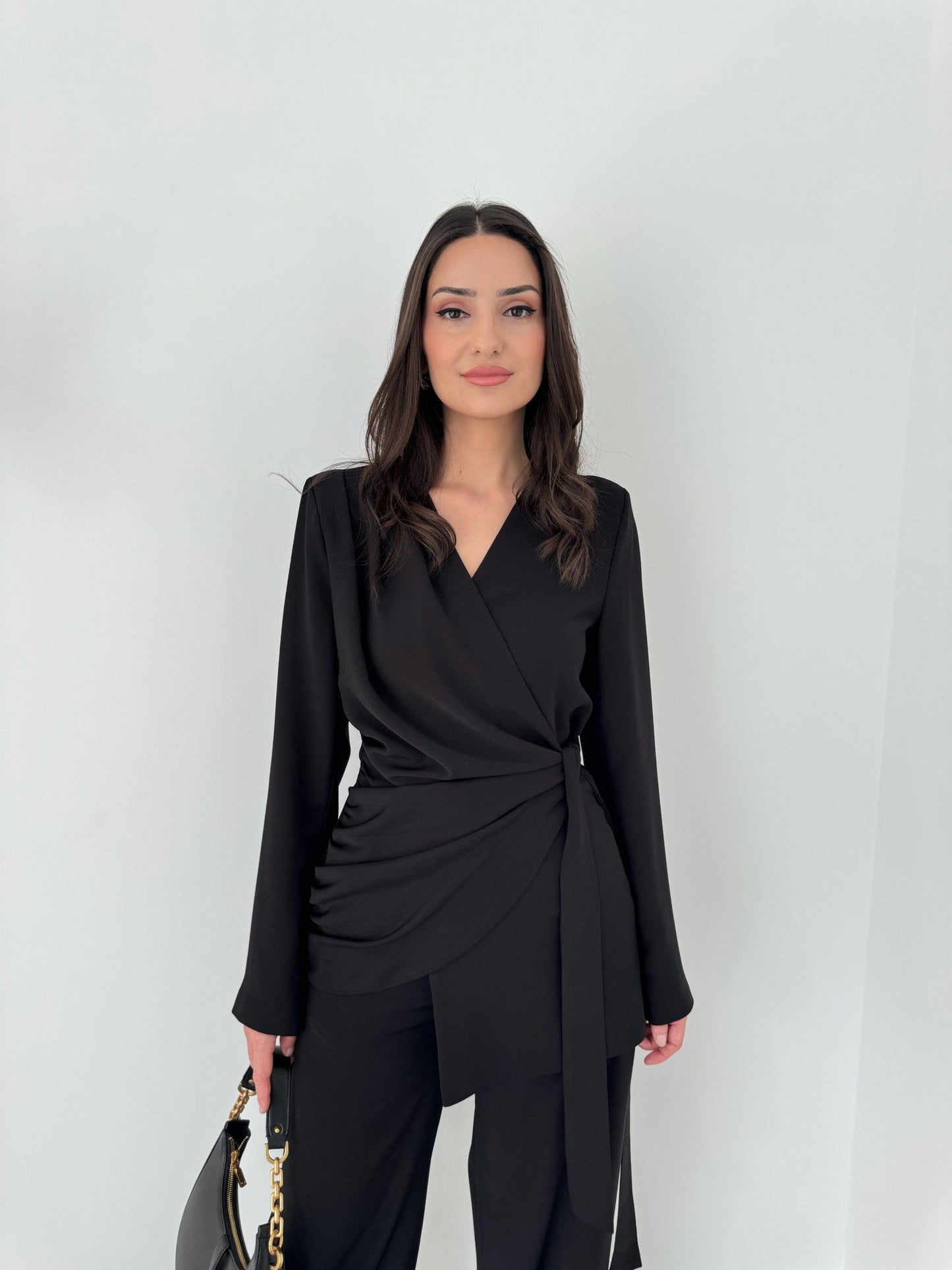 Breasted Wrap Set