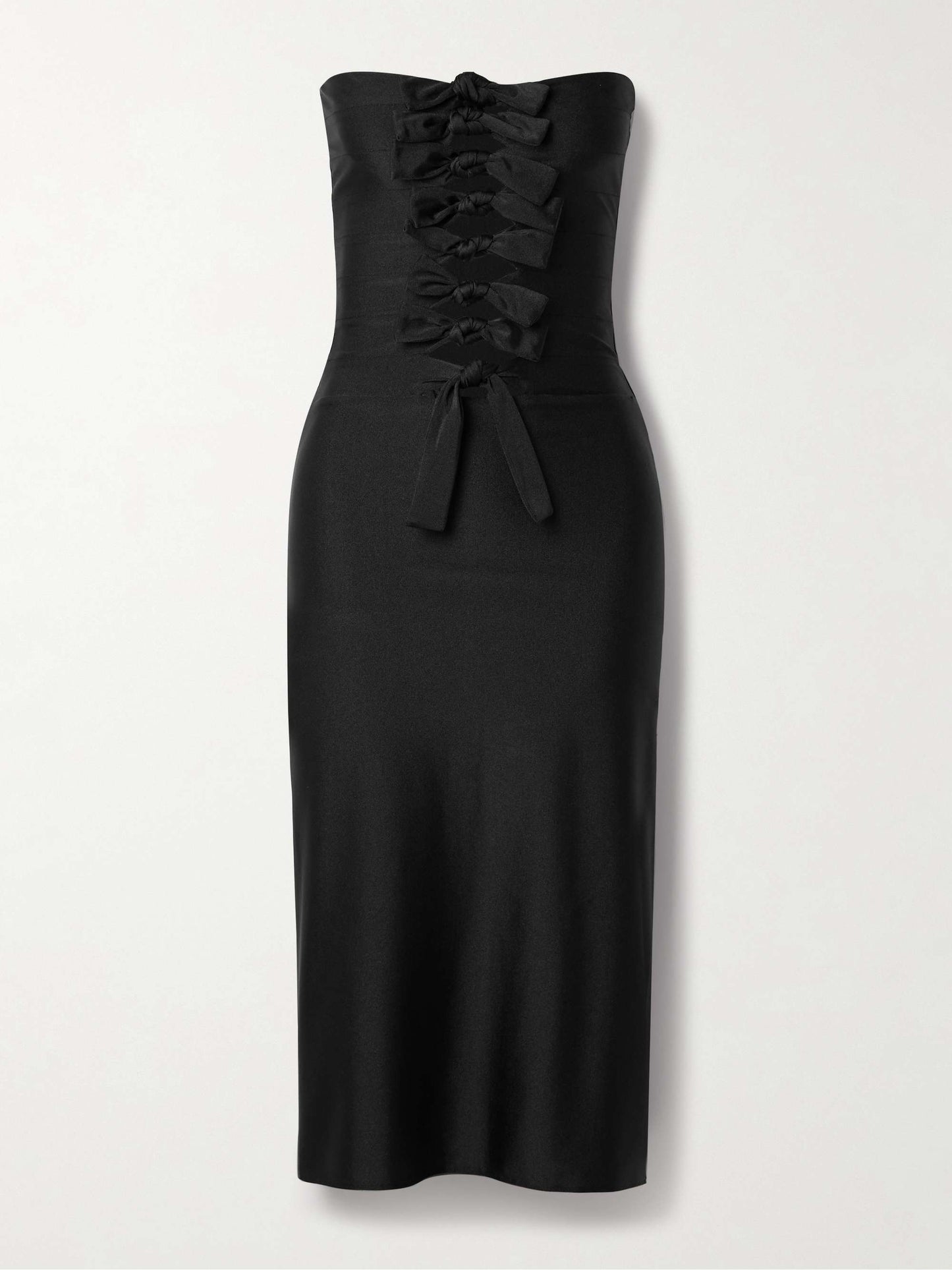 Knotted Cutout  Midi Dress