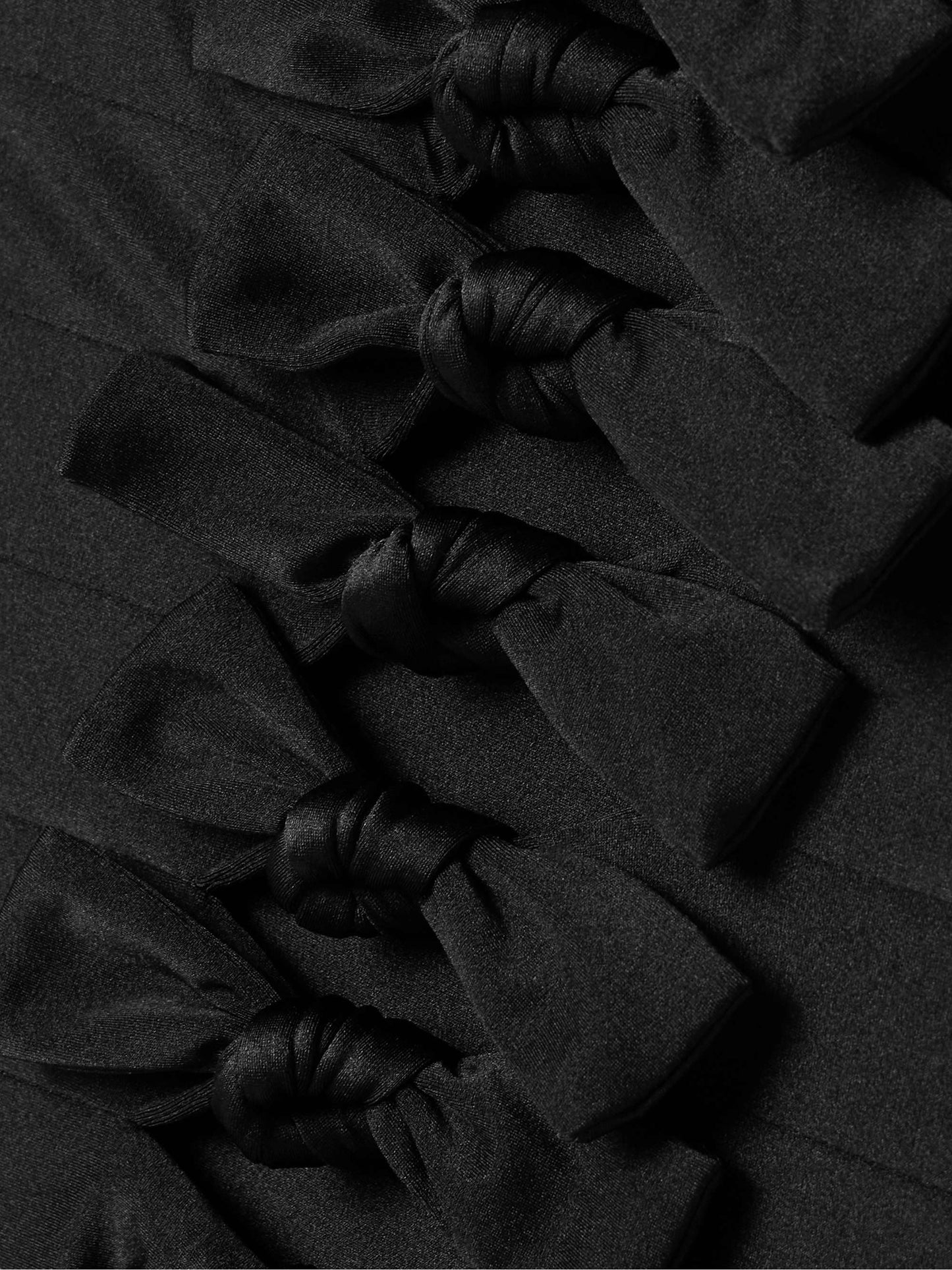 Knotted Cutout  Midi Dress